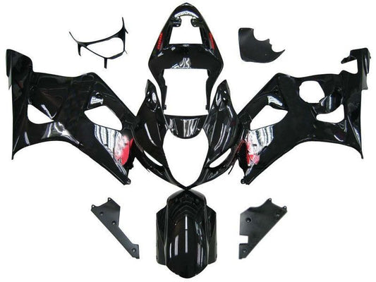 Fairings For Suzuki GSXR 1000 Black Suzuki  (2003-2004)