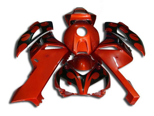 Fairings For Honda - CBR1000RR 04-05 Red and Orange