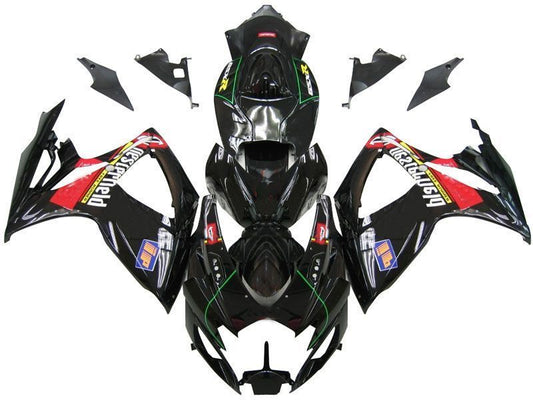 Fairings For Suzuki GSXR 600 750 Black Chesterfield Suzuki  (2006-2007)