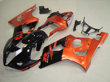 Fairings For Suzuki GSX-R1000, 2003-2004 - Black & Orange