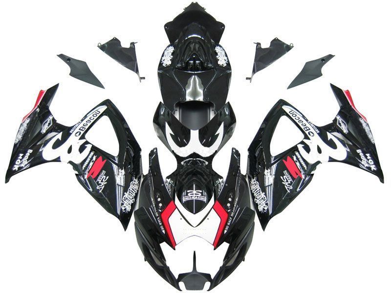 Fairings For Suzuki GSXR 600 750 Black Beacon GSXR  (2006-2007)