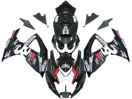 Fairings For Suzuki GSXR 600 750 Black Beacon GSXR  (2006-2007)