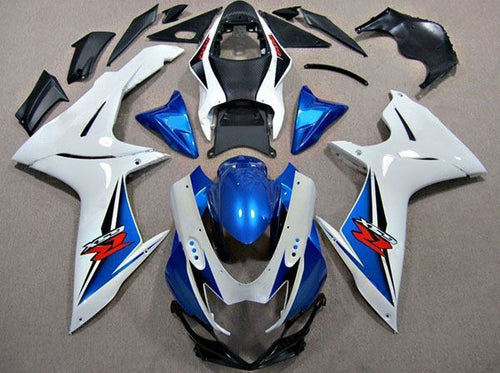 Fairings For Suzuki GSX-R600 / 750, 2011-2021 - White & Blue