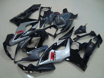 Fairings For Suzuki - GSXR1000 K5 05-06 Grey Black and Silver
