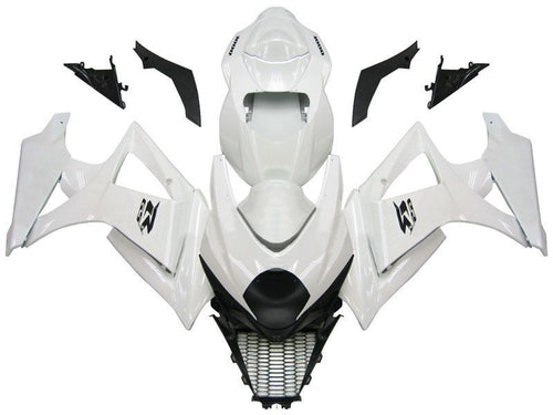 Fairings For Suzuki GSXR 1000 White GSXR  (2007-2008)