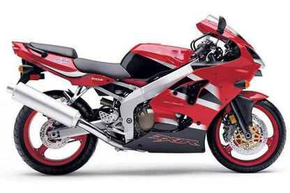 Fairings For Plastics Kawasaki ZX6R 636 Red ZX6R  (2000-2002)