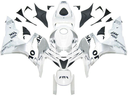 Fairings For Honda CBR 600 RR Silver & White Repsol  (2007-2008)