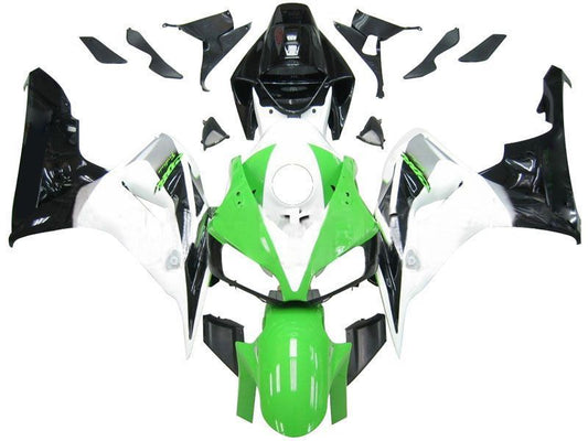 Fairings For Honda CBR 1000 RR White Green Black CBR Honda  (2006-2007)