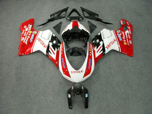 Fairings For Ducati 1098 1198 848 (2007-2011) Red White Black