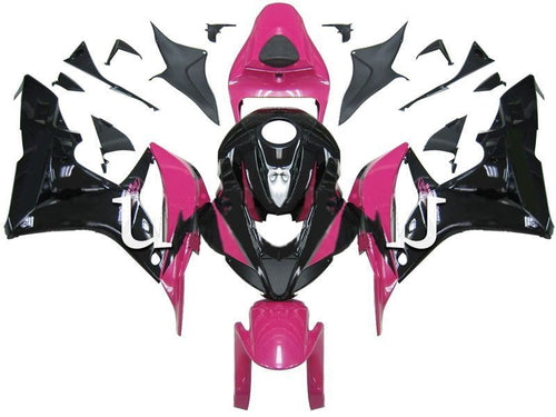 Fairings For Honda CBR 600 RR Black & Pink Honda  (2007-2008)