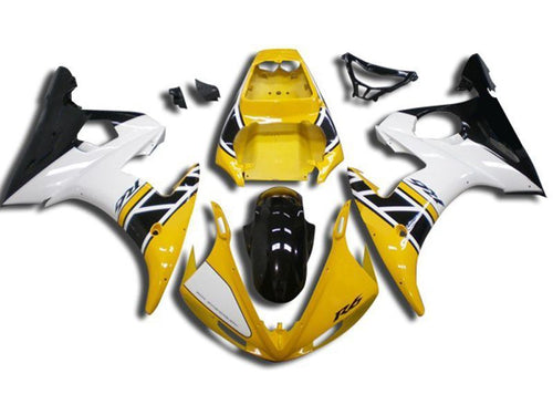 Fairings For Yamaha - YZF-600 R6 2003-2004 Yellow