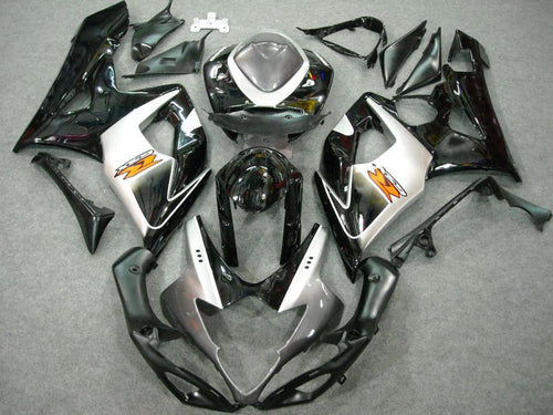 Fairings For Suzuki GSXR 1000 K5 (2005-2006) Black Silver