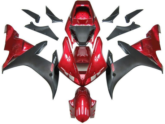 Fairings For Yamaha YZF-R1 Red & Black R1  (2004-2006)