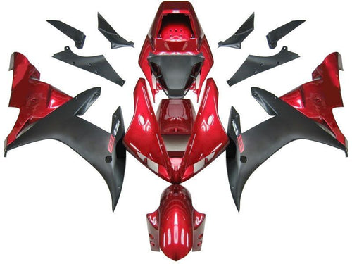Fairings For Yamaha YZF-R1 Red & Black R1  (2004-2006)