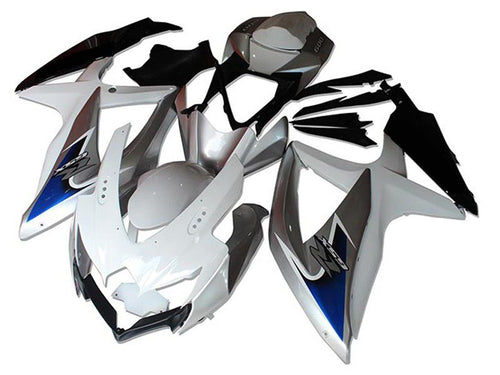 Fairings For Suzuki - GSXR600-750 K8 2008-2010 OEM Silver