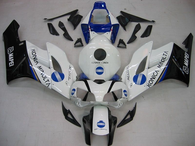 Fairings For Honda CBR 1000 RR White Konica Minolta  (2004-2005)