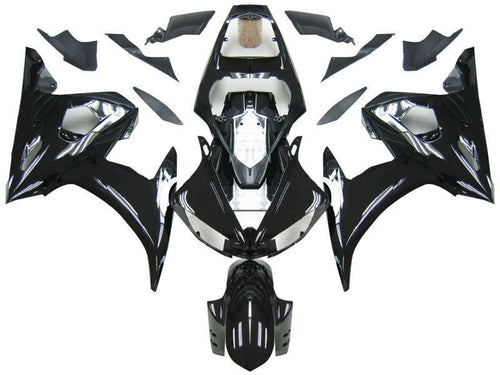 Fairings For Yamaha YZF-R6 Black R6  (2005)