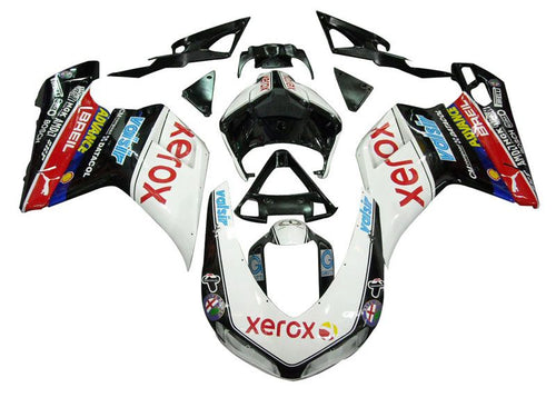 Fairings For Ducati 1098 1198 848  White & Black 1098s  (2007-2011)