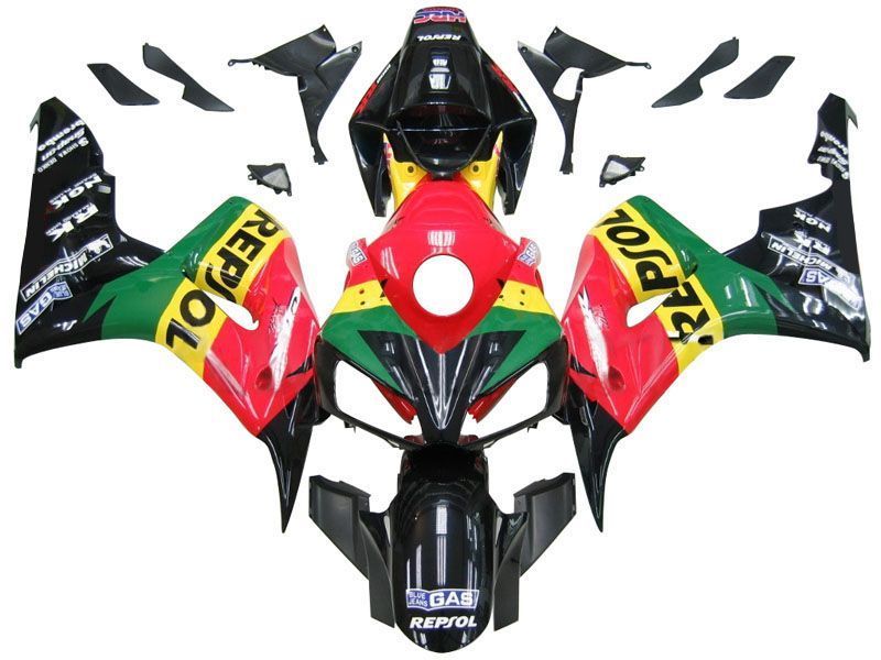 Fairings For Honda CBR 1000 RR Red Yellow Green CBR  (2006-2007)