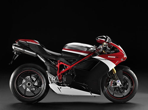 Fairings For Ducati 1098 1198 848  Red Black White 1198  (2007-2011)