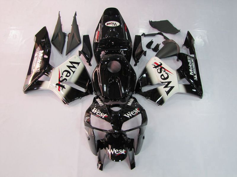 Fairings For Honda CBR600RR F5(2005-2006) Black White