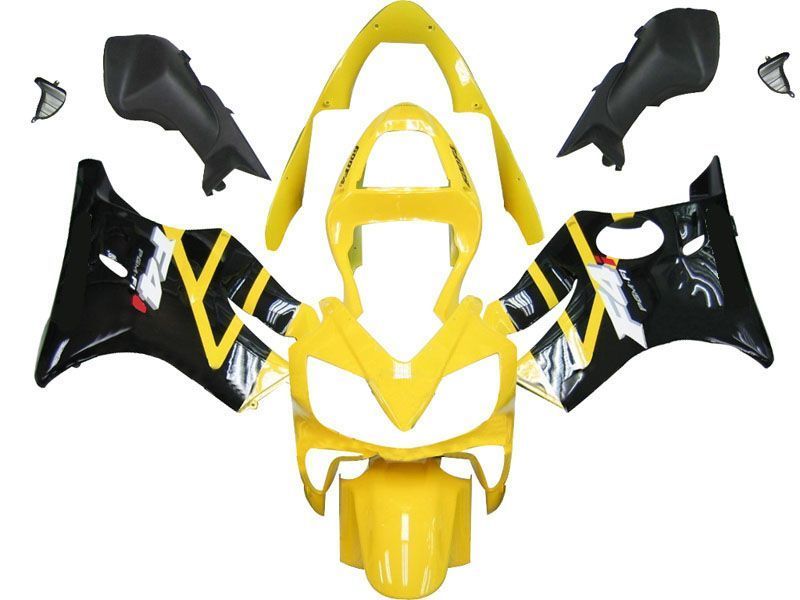 Fairings For Honda CBR 600 F4i Yellow & Black F4i  (2001-2003)