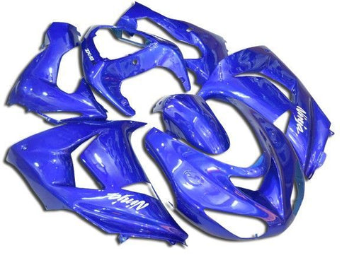 Fairings For Kawasaki ZX 10R Blue Ninja  (2006-2007)