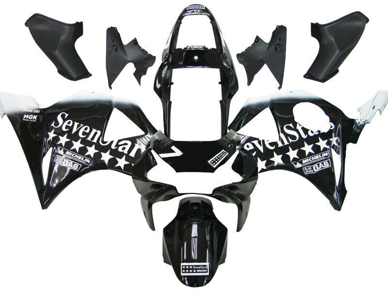 Fairings For Honda CBR 954 RR Black SevenStars  (2002-2003)