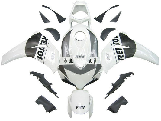 Fairings For Honda CBR 1000 RR White & Silver Repsol  (2008-2011)