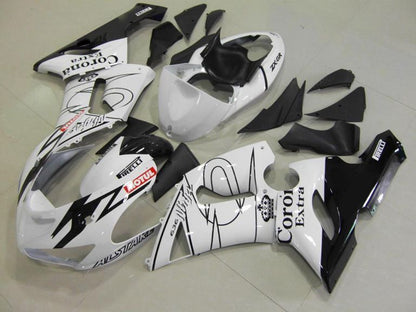 Fairings For Kawasaki ZX-6R, 2005-2006 - White 