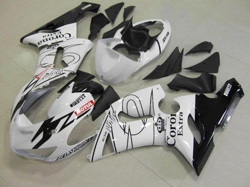 Fairings For Kawasaki ZX-6R, 2005-2006 - White 