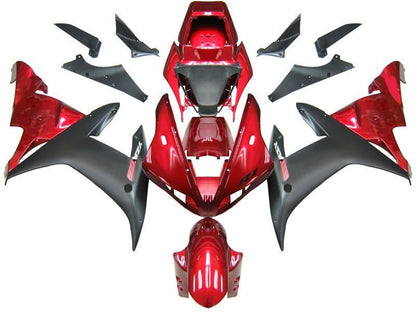 Fairings For Yamaha YZF-R1 Red Black R1  (2002-2003)