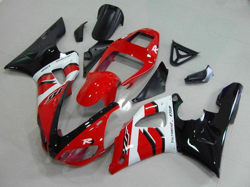 Fairings For Yamaha - YZF1000 R1 98-99 Red Black