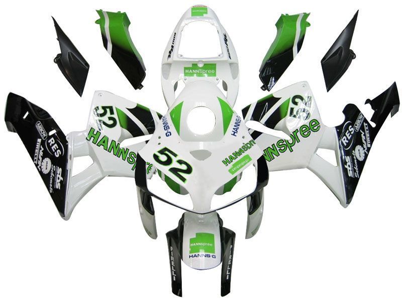 Fairings For Honda CBR 600 RR White No.52 Hannspree  (2005-2006)