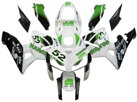 Fairings For Honda CBR 600 RR White No.52 Hannspree  (2005-2006)