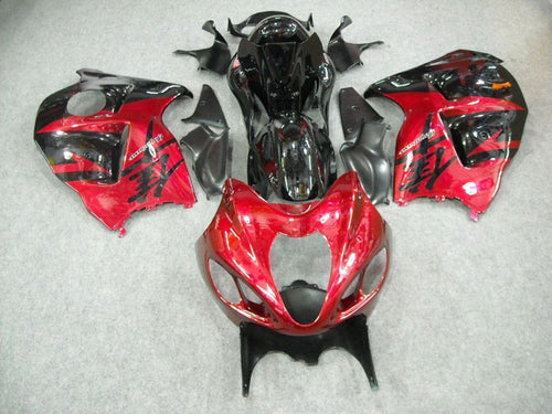 Fairings For Suzuki GSX1300R Hayabusa (1996-2007) Red Black