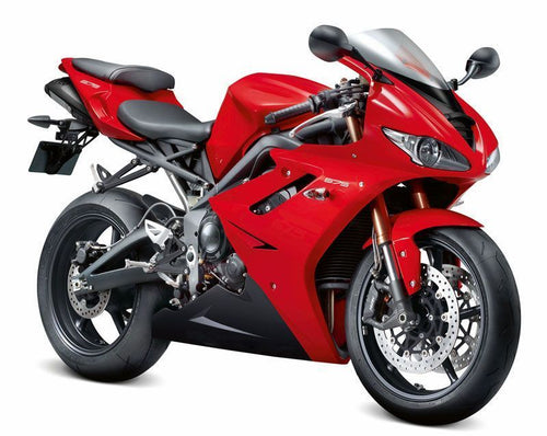 Fairings For Triumph Daytona 675 Red Black Daytona  (2006-2008)