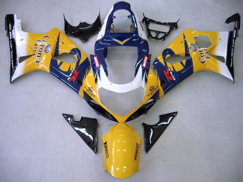 Fairings For Suzuki GSXR 1000 Yellow & Blue Corona GSXR  (2000-2002)