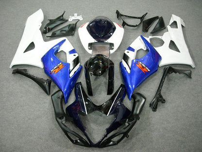 Fairings For Suzuki GSXR 1000 K5 (2005-2006) Blue White