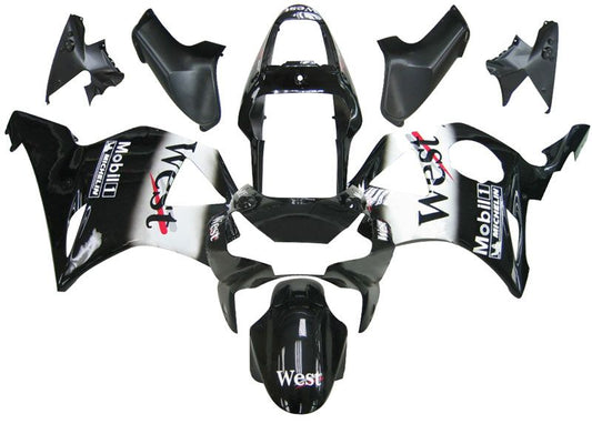 Fairings For Honda CBR 954 RR Black West  (2002-2003)
