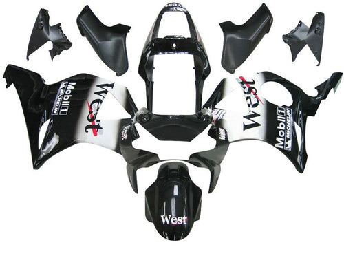 Fairings For Honda CBR 954 RR Black West  (2002-2003)