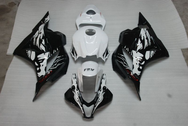 Fairings For Honda CBR600RR F5(2009-2012) Black White