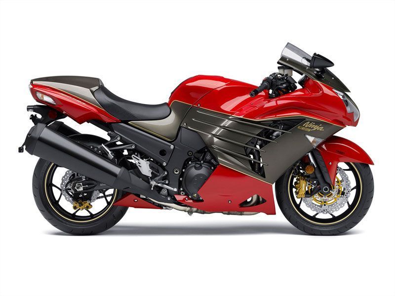 Fairings For Plastics Kawasaki ZX14R Ninja Red Bronze (2012-2021)