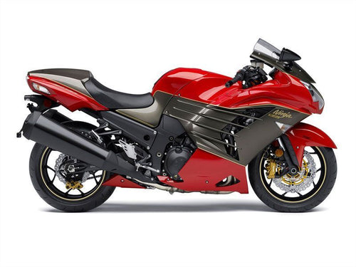 Fairings For Plastics Kawasaki ZX14R Ninja Red Bronze (2012-2021)