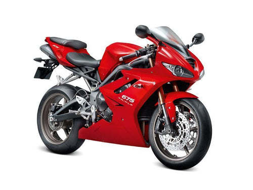 Fairings For Triumph Daytona 675 Red Daytona  (2009-2012)