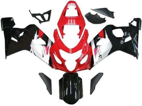 Fairings For Suzuki GSXR 600 750 Red & Black GSXR  (2004-2005)