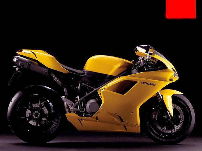 Fairings For Ducati 1098 1198 848  Yellow Gold 1098  (2007-2011)