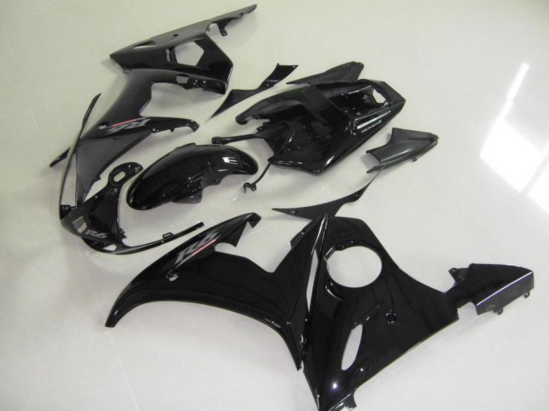 Fairings For Yamaha - YZF-600 R6 2003-2004 Black