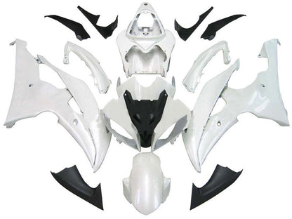 2008-2012 Fairing Yamaha YZF-R6 Pearl White