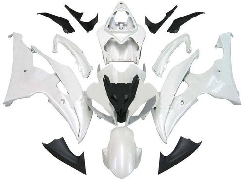 2008-2012 Fairing Yamaha YZF-R6 Pearl White